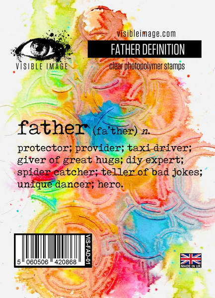 Visible Image, A7 Clear Stamps, Father Definition