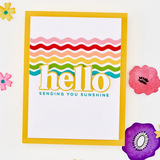 Hero Arts Die Set, Squiggly Rectangle Frames (DF278)