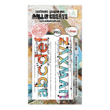 AALL & Create, #1155, ABC CBA!, A8 Clear Stamp, Designed by Autour De Mwa & Co.