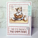 Katy Sue, Crafty Kittens Die Cut Topper & Decoupage Collection