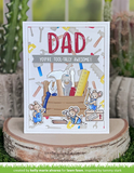 Lawn Fawn, Stamps, Dies & Coloring Stencil Bundle, Mice Tools (LF4065, LF4066 & LF4067)