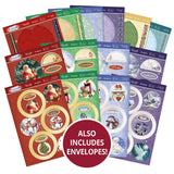 Hunkydory, Adorable Scorable, Rocking Snow Globes Concept Card Kit