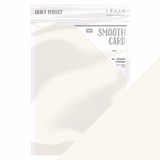 Tonic Studios, Craft Perfect Smooth Cardstock A4 5/Pkg, Ivory White (111 lbs)