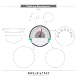 Spellbinders, Etched Dies from Classic Road Legends, Speedometer (S5-689)
