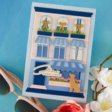 Spellbinders, Everyday City Holiday Die Bundle by Yana Smakula, Everyday Awnings (BD-1075)