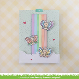 Lawn Fawn, Lawn Cuts Custom Craft Dies, Over the Rainbow (LF4087)