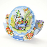 Katy Sue, Die Cut Decoupage, Garden Gnomes (Pack of 12) (11-DCDGGN12)