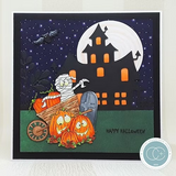Craft Consortium, Double-Sided Paper Pad 12"X12" 30/Pkg, Happy Haunting, 20 Designs (CCPPAD022)