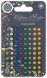 Craft Consortium, Wildflower Meadow Special Edition, Adhesive Enamel Dots (CCADOT021)