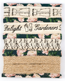 Craft Consortium, Gardeners Delight, Lace Ribbons