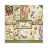 Stamperia, Double-Sided Paper Pad 8"X8" 10/Pkg, Create Happiness Secret Diary (SBBS103)