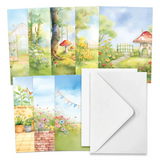 Katy Sue, Card Making Kit, The Garden Gnomes