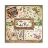 Stamperia Single-Sided Paper Pad 8"X8" 22/Pkg, All Around (SBBSXB25)