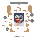 Spellbinders Etched Dies, Sensory Facets (S6-267)