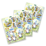 Katy Sue, Die Cut Decoupage, Garden Gnomes (Pack of 12) (11-DCDGGN12)
