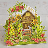 Heartfelt Creations, Home on the Farm Collection, Cling Stamps & Dies Set Combo, Barnyard Accents