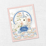 Paper Rose, 6x8 Quick Cards Die Cuts, Primrose Garden, Easter (36100)