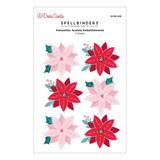 Spellbinders, Dimensional Stickers, Dear Santa Poinsettias (SCSE-049)