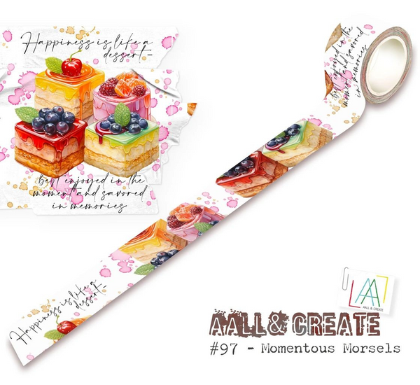 AALL And Create Layer-It-Up Washi Tape, #97, Momentous Morsels