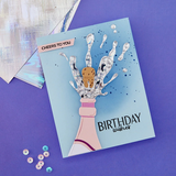 Spellbinders, Just Add Cake Birthday Cardmaking Kit (BD-1049)