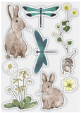 Craft Consortium, Wildflower Meadow, Clear Stamps (CCSTMP076)
