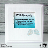 Visible Image, A7 Clear Stamp Set, With Sympathy (VIS-WSY-01)