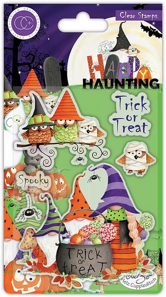 Craft Consortium Stamp Set, Happy Haunting, Trick or Treat (CCSTMP052)