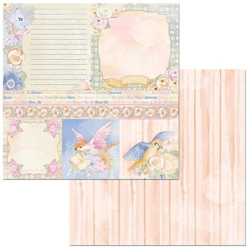 BoBunny, Harmony, Double-Sided Cardstock 12"X12", Harmony Welcome (7310465)