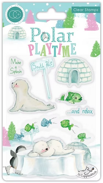 Craft Consortium, Polar Playtime, Clear Stamps, Make A Splash (CCSTMP021)
