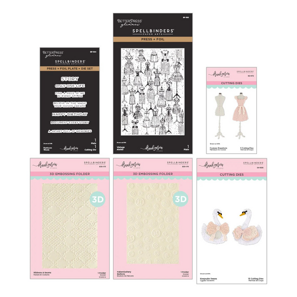 Spellbinders, I Want It All Bundle, Buttons & Keepsakes (BD-1080)