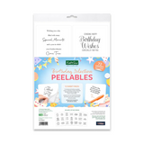 Katy Sue, Kanban Crafts Birthday Selection Peelables, 72 Stickers