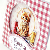 Katy Sue, Crafty Kittens Die Cut Topper & Decoupage Collection