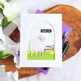 Spellbinders, Clear Stamp & Die Set, Counting Sheep (SDS-200)