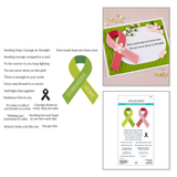 Spellbinders, Awareness Ribbon and Sentiments Stamp & Die Set by Sheri Ballantyne (SDS-216)