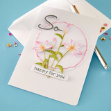 Spellbinders, Etched Dies By Lisa Horton, Ripped Edge Circles (S4-1511)