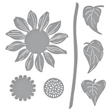 Spellbinders Etched Dies, Sunflower Serenade (S3-494)