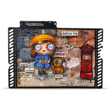 AALL And Create A7 #TP-1376 Photopolymer Clear Stamp Set, Deliver Joy by Janet Klein