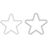 Sizzix, Framelits Die Set 2PK, Star (665250)