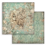 Stamperia, Backgrounds Double-Sided Paper Pad 12"x12" 10/Pkg, Gardens of Time (SBBL186)