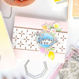 Pinkfresh Studio, Clear Stamp, Dies & Stencil Bundle, Freshly Picked (311225, 311325 & 311425)