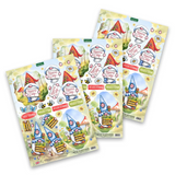 Katy Sue, Die Cut Decoupage, Garden Gnomes (Pack of 12) (11-DCDGGN12)