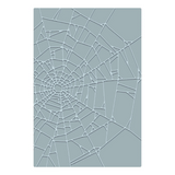 Sizzix, 2D Texture Fades A5 Embossing Folder, Vault Cobweb by Tim Holtz (667247)