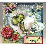Heartfelt Creations, Winking Frog Collection, Cling Stamps, Froggy Hangout