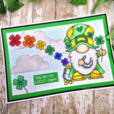 Woodware, Clear 4"x 6" Stamp Set, Lucky Gnome