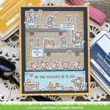 Lawn Fawn, Stamps, Dies & Coloring Stencil Bundle, Mice Tools (LF4065, LF4066 & LF4067)