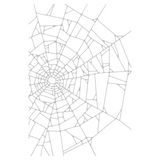 Sizzix, 2D Texture Fades A5 Embossing Folder, Vault Cobweb by Tim Holtz (667247)