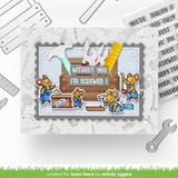 Lawn Fawn, Stamps, Dies & Coloring Stencil Bundle, Mice Tools (LF4065, LF4066 & LF4067)