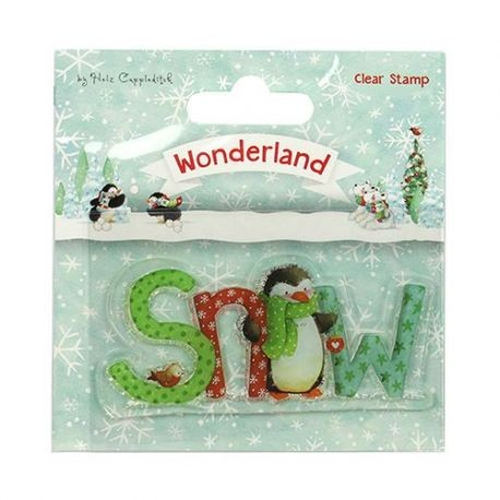 Helz Cuppleditch, Clear Photopolymer Stamp, Snow