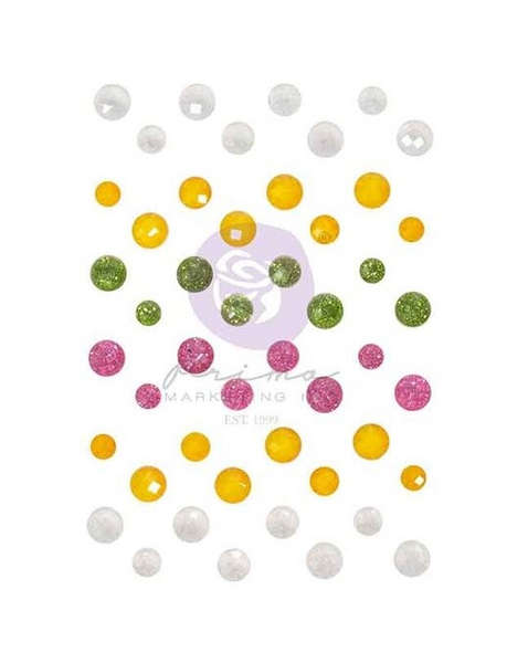 Prima Marketing, Say It In Crystals 48/Pkg, Among The Wildflowers (682538)