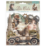 Stamperia, Chip-Board Die-Cuts, Voyages Fantastiques (DFLDC127)